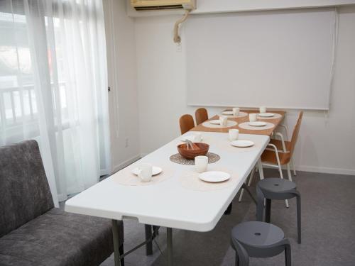 Posezení v ubytování Guest house II Rokumarukan