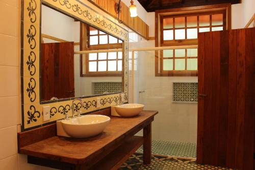 Bathroom sa Fazenda Capuava