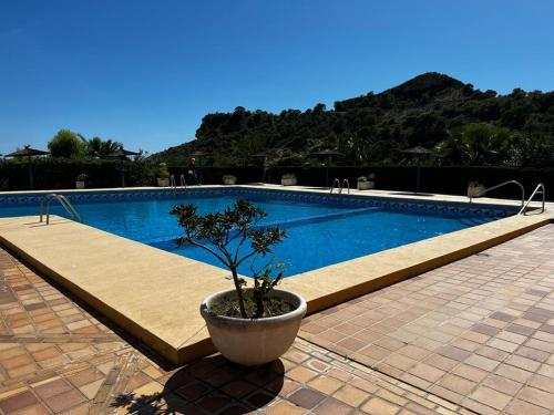 Bazén v ubytování Apartamento Caleta Playa nebo v jeho okolí