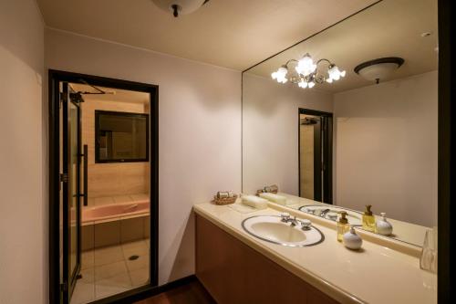 Ένα μπάνιο στο Kinugawa Grand Hotel Yumenotoki