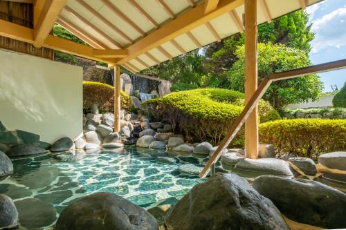 Πισίνα στο ή κοντά στο Kinugawa Grand Hotel Yumenotoki