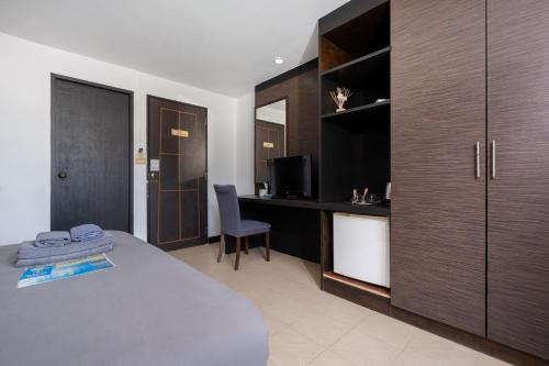 Postel nebo postele na pokoji v ubytování Black Pantera Hostel