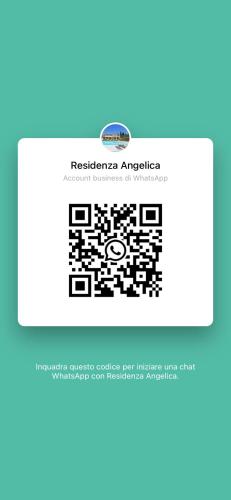 a credit card with a qr code on it at Residenza Angelica in Lazise