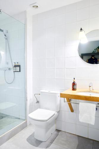 Ένα μπάνιο στο Eco Boutique Hostal Grau