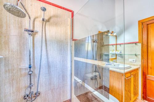 Bilik mandi di Ideal Property Mallorca - Sementaret