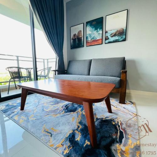 Ruang duduk di GELANG PATAH Forest City-Ataraxia Park 3