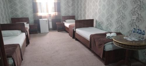 Ένα ή περισσότερα κρεβάτια σε δωμάτιο στο Hotel crystal palace