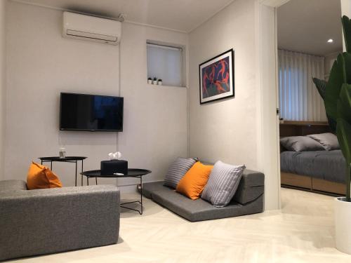 Zona d'estar a Complace D