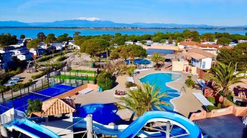 Mobil-home à 100m des plages - tout équipé - 8 pers - Camping Siblu 4 étoiles