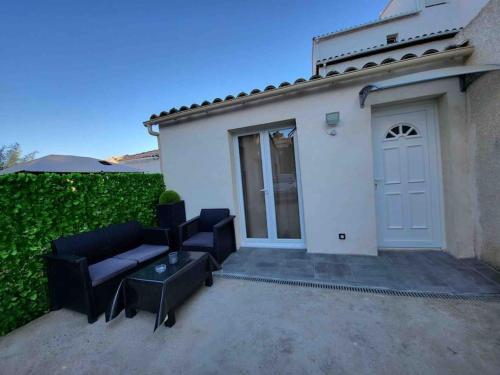 Maisonnette entre ville et campagne