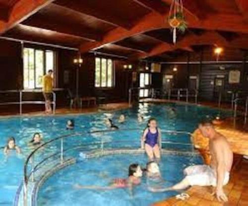 a group of people in a swimming pool at 37 Strawberry Hill, Hayle in Hayle
