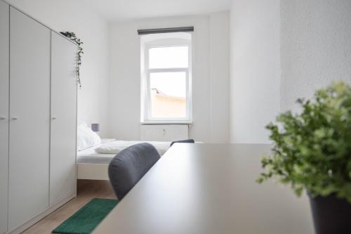 Fotografie z fotogalerie ubytování Komfortable Monteursunterkunft: 4-Zimmer-Wohnung mit getrennten Betten v destinaci Erfurt