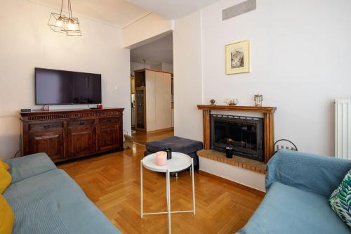 City view roof top apt 10min from Acropolis museum