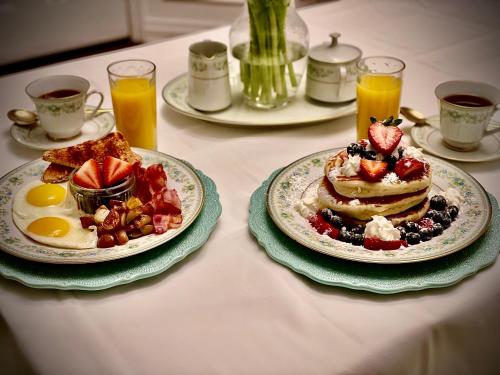 Mad på bed and breakfast-stedet eller i nærheden