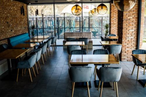 En restaurant eller et andet spisested på Sonio Boutique Hotel