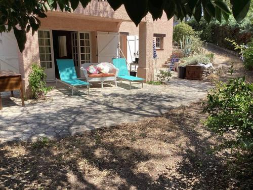 La plage à 8mn à pied