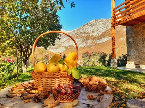 Jídlo v penzionu nebo okolí