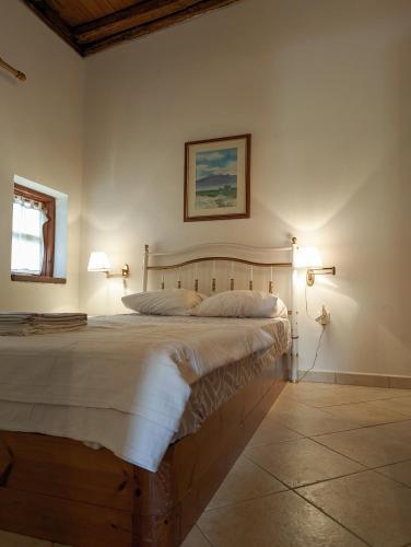 Ένα ή περισσότερα κρεβάτια σε δωμάτιο στο Relaxing Sea View Home