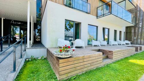 Zahrada ubytování Aisa 39 Apartment