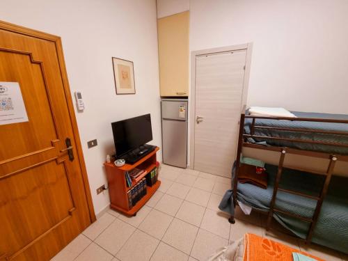 TV a/nebo společenská místnost v ubytování Casa di Igor