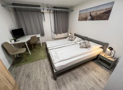 Posteľ alebo postele v izbe v ubytovaní Hostel H18
