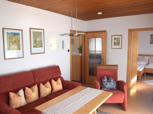 Holiday home Karwendel tesisinde bir oturma alanı