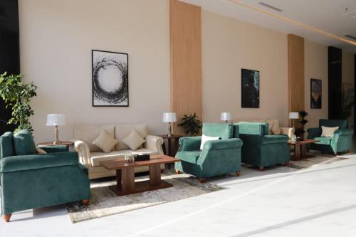 Ruang duduk di Tulip View Hotel