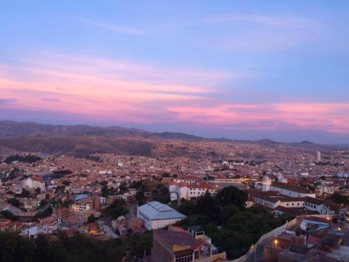Vista general de una montaña o vista desde el apartamento 