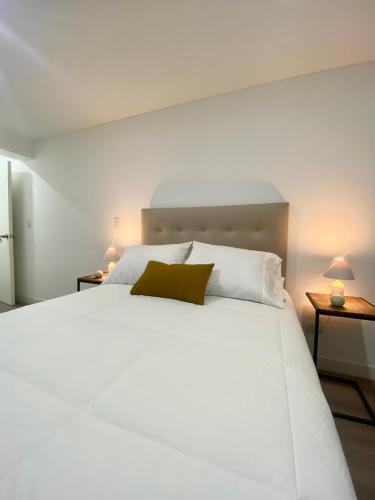 Ένα ή περισσότερα κρεβάτια σε δωμάτιο στο Amazing 2BR in Barranco in front of CENTRAL restaurant