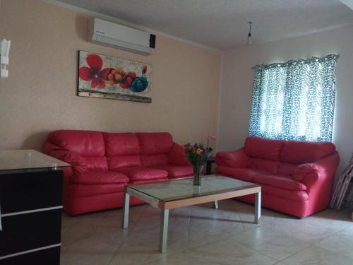 Posezení v ubytování Casa Confortable