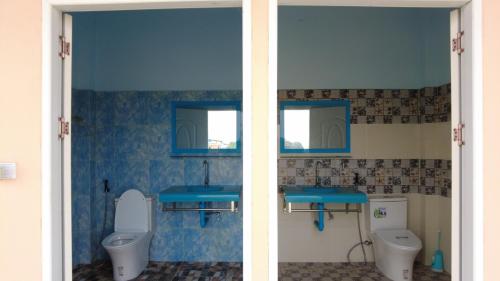 Kúpeľňa v ubytovaní ณ กาญโฮม