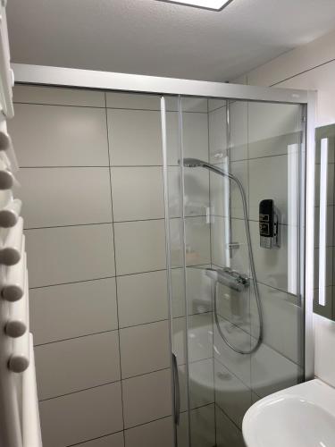 Un baño de Gästehaus Forggensee