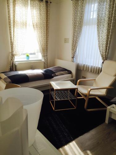 Χώρος καθιστικού στο Rael-Boardinghouse