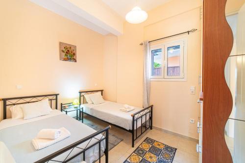 A bed or beds in a room at Villa Marina