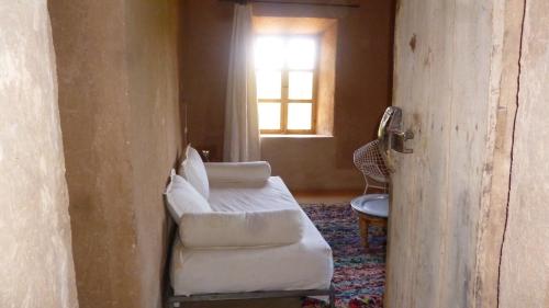 Ruang duduk di Kasbah ait Moussa