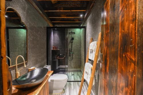 No.5 Valley Lodgeにあるバスルーム