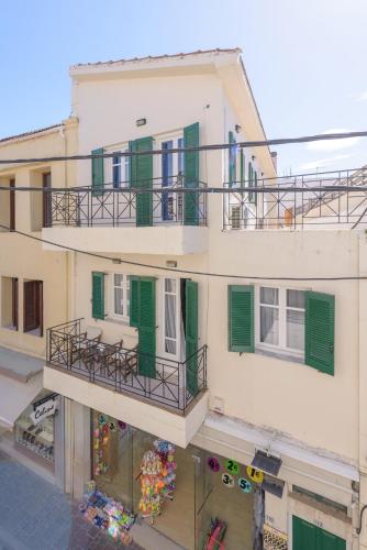 Balkón nebo terasa v ubytování Rethymno Heart
