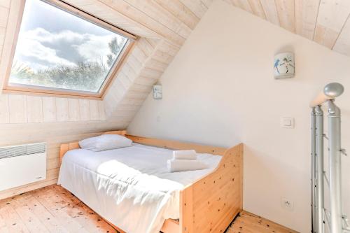 Posteľ alebo postele v izbe v ubytovaní Maison des Goélands - 50m de la plage