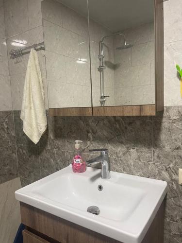 Koupelna v ubytování Hotel Odabade
