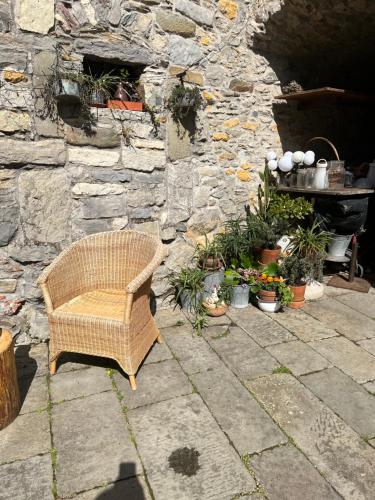 Patio nebo venkovní prostory v ubytování Corte Paganini Casa Vacanze