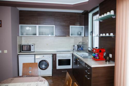 Кухня или кухненски бокс в Apartment Ira