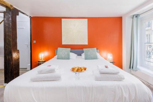 Кровать или кровати в номере CMG Luxembourg - Prince D