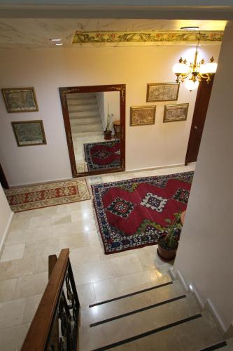 Kuchyň nebo kuchyňský kout v ubytování Basileus Hotel