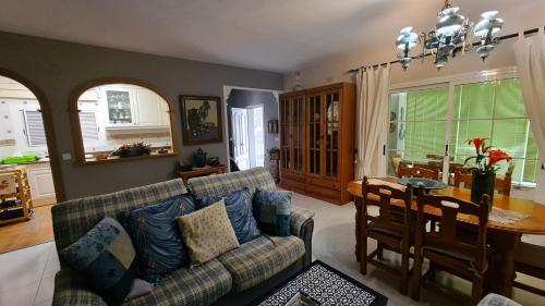 Posezení v ubytování Chalet La Sort
