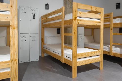 Ekoos Hostel, Bilbao Eko Hostelにあるベッド