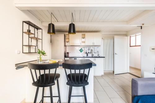 Kuchyň nebo kuchyňský kout v ubytování Porcellana Double