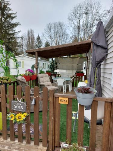 Anne Marie vous accueilles dans son logement familiale pour 6 personnes 3 chambres confortable proche d Europa Park a BOOFZHEIM dans CAMPING 3 Etoiles