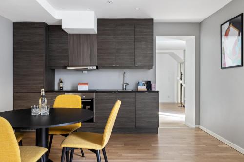 Dapur atau dapur kecil di Numa Oslo Topp