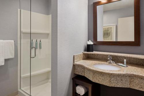 Courtyard Mankato Hotel & Event Centerにあるバスルーム