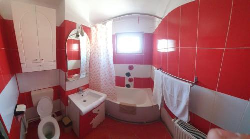 Un baño de Blue Sky Apartament